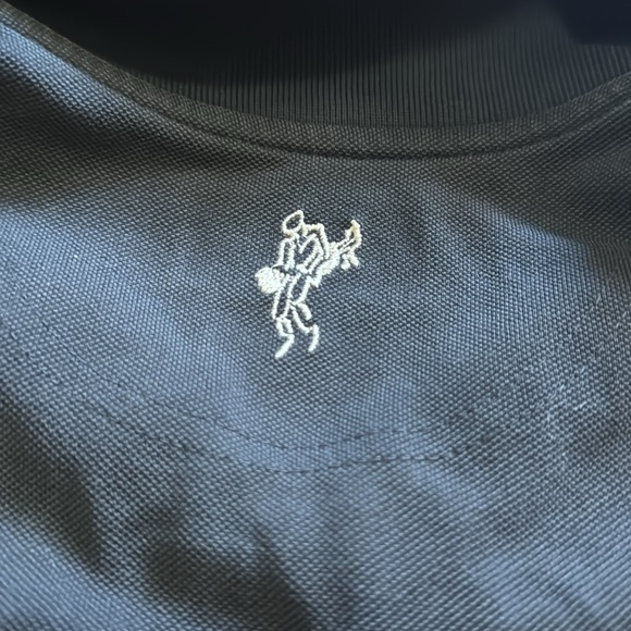 Vtg NASCAR Pit Crew Issued Long Sleeve Polo Shirt RCR Jack Daniel’s - Picture 7 of 8